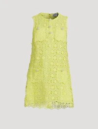 Daisy Guipure Lace Shift Dress