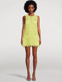 Daisy Guipure Lace Shift Dress