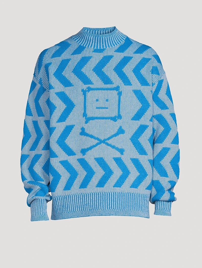 Wool And Cotton Relaxed Sweater