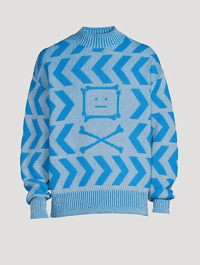 Wool And Cotton Relaxed Sweater