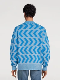 Wool And Cotton Relaxed Sweater