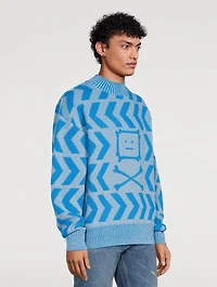 Wool And Cotton Relaxed Sweater