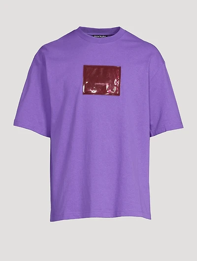 Cotton T-Shirt With Inflated Logo