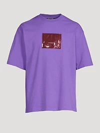 Cotton T-Shirt With Inflated Logo