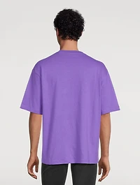 Cotton T-Shirt With Inflated Logo