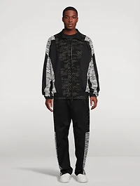 Cotton-Blend Zip Jacket