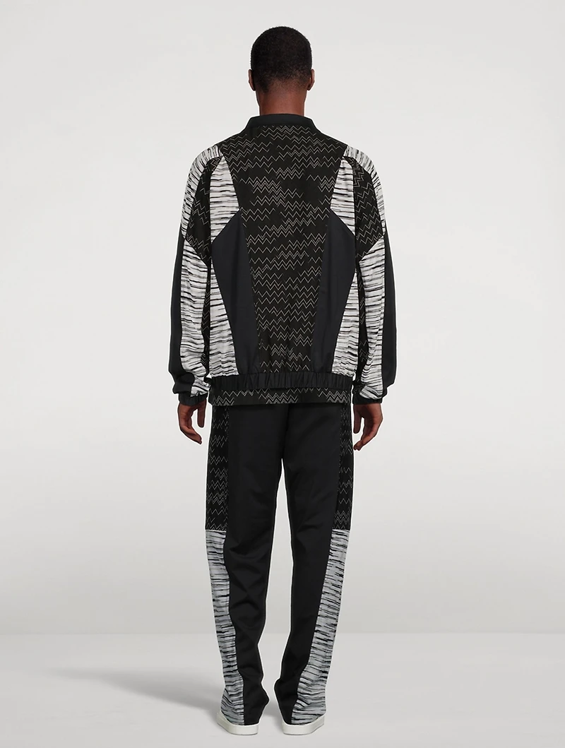 Cotton-Blend Zip Jacket
