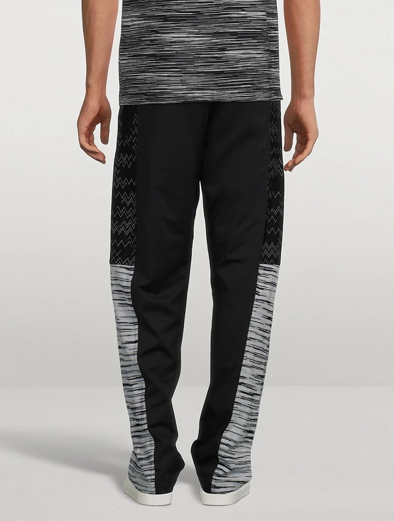 Cotton-Blend Relaxed Pants