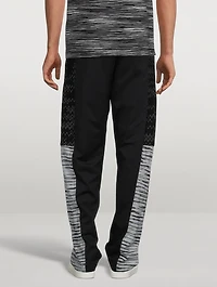 Cotton-Blend Relaxed Pants