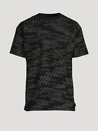 Chevron Cotton-Blend T-Shirt