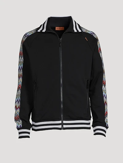 Cotton Fleece Zip Sweatshirt