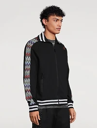 Cotton Fleece Zip Sweatshirt