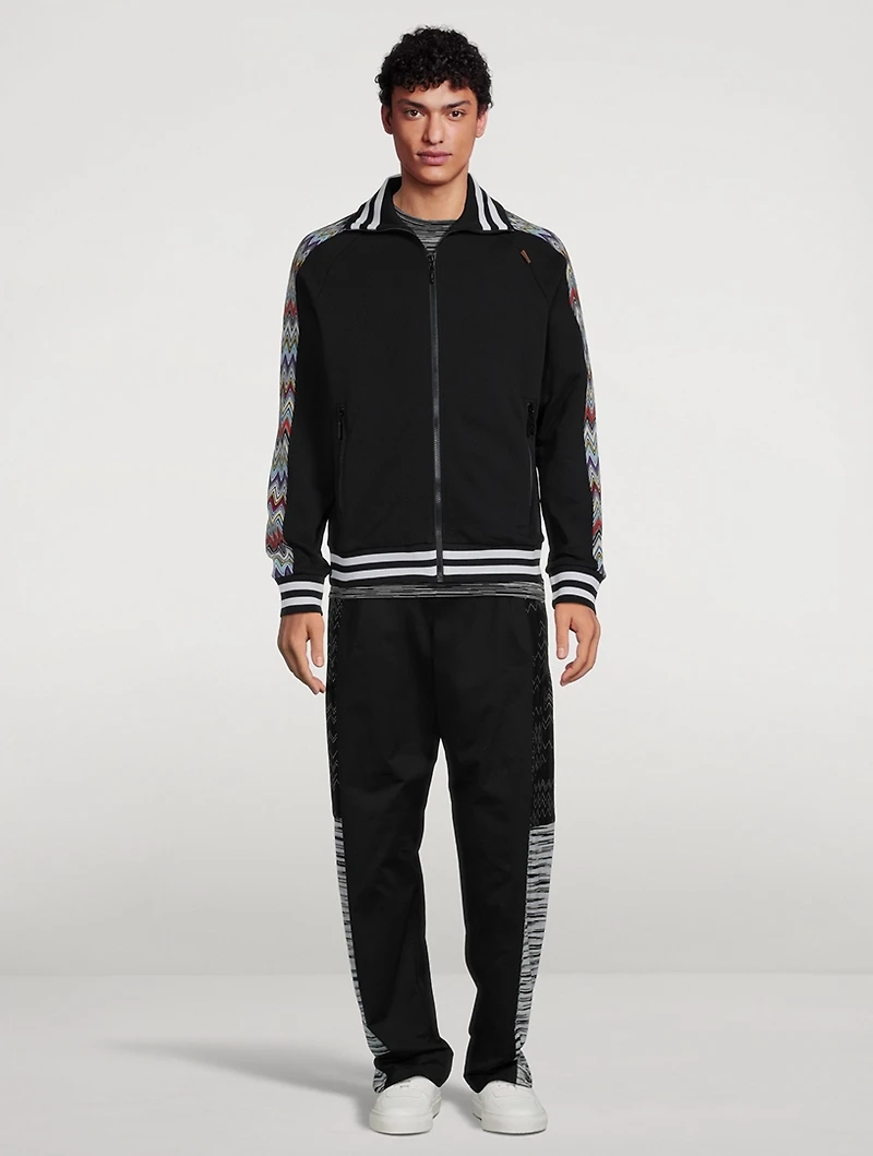 Cotton Fleece Zip Sweatshirt