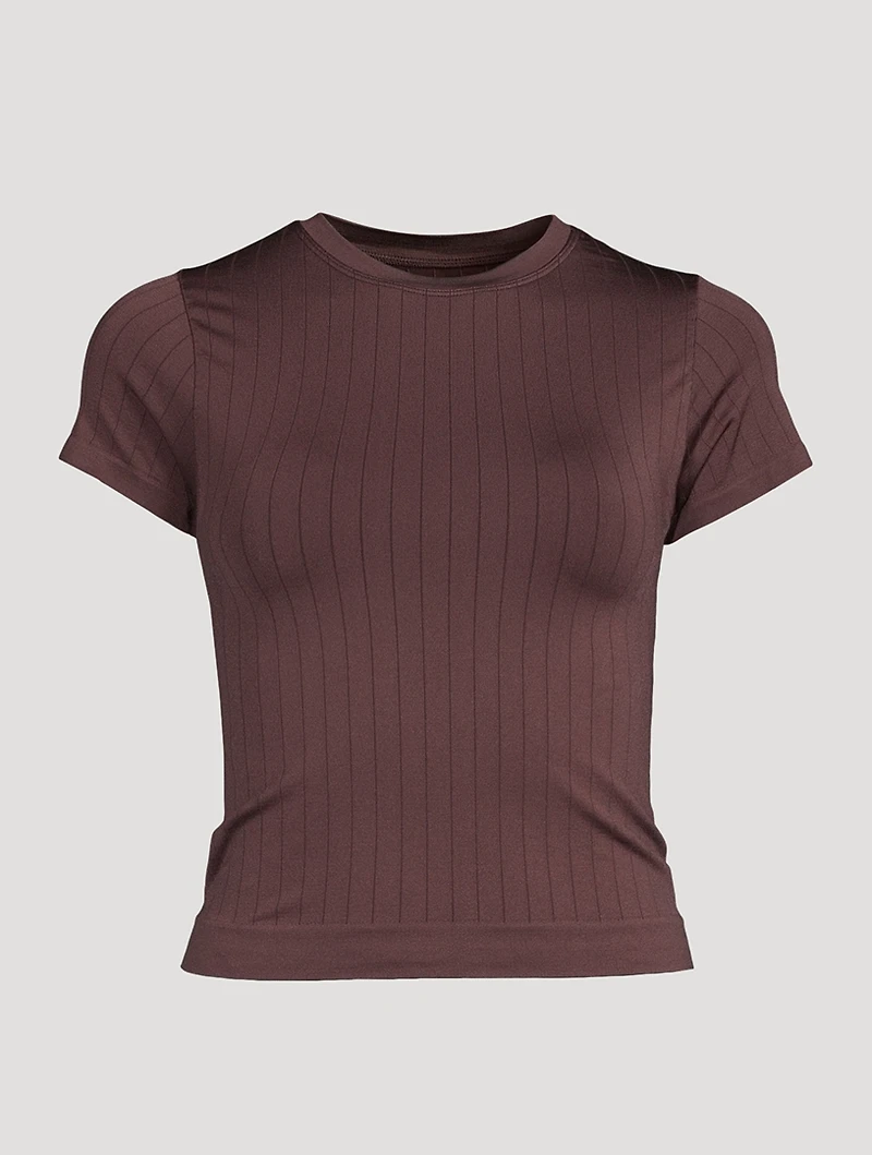 Sapient Flat Ribbed T-Shirt