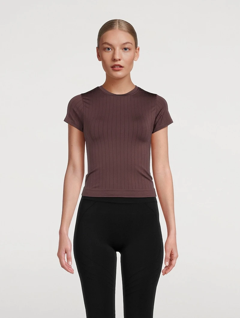 Sapient Flat Ribbed T-Shirt