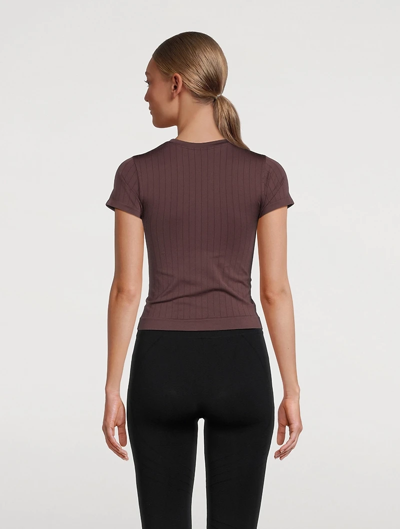 Sapient Flat Ribbed T-Shirt