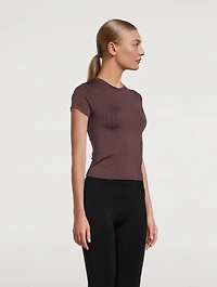 Sapient Flat Ribbed T-Shirt