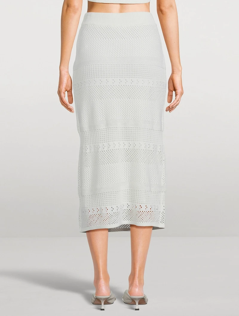Crochet Pencil Skirt