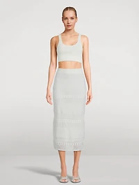 Crochet Pencil Skirt