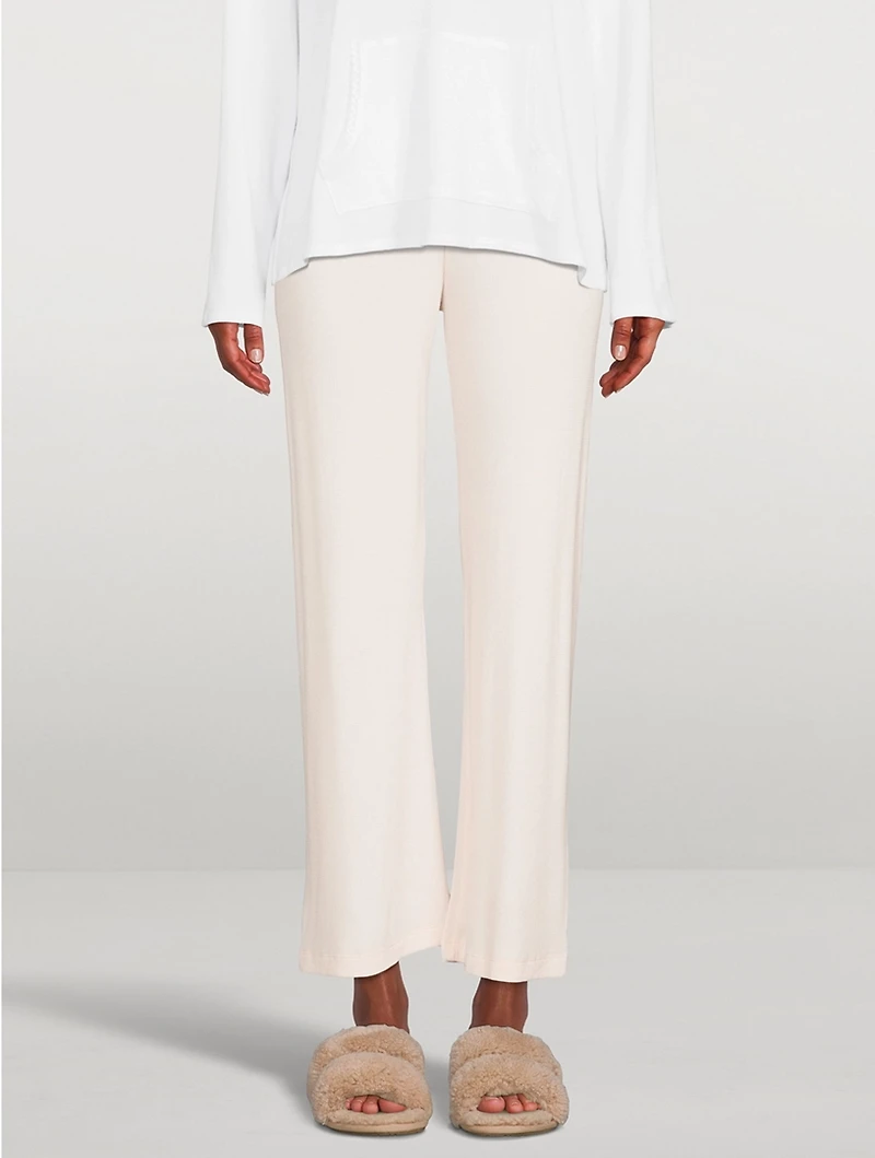 Soleil Baby Thermal Wide-Leg Pants