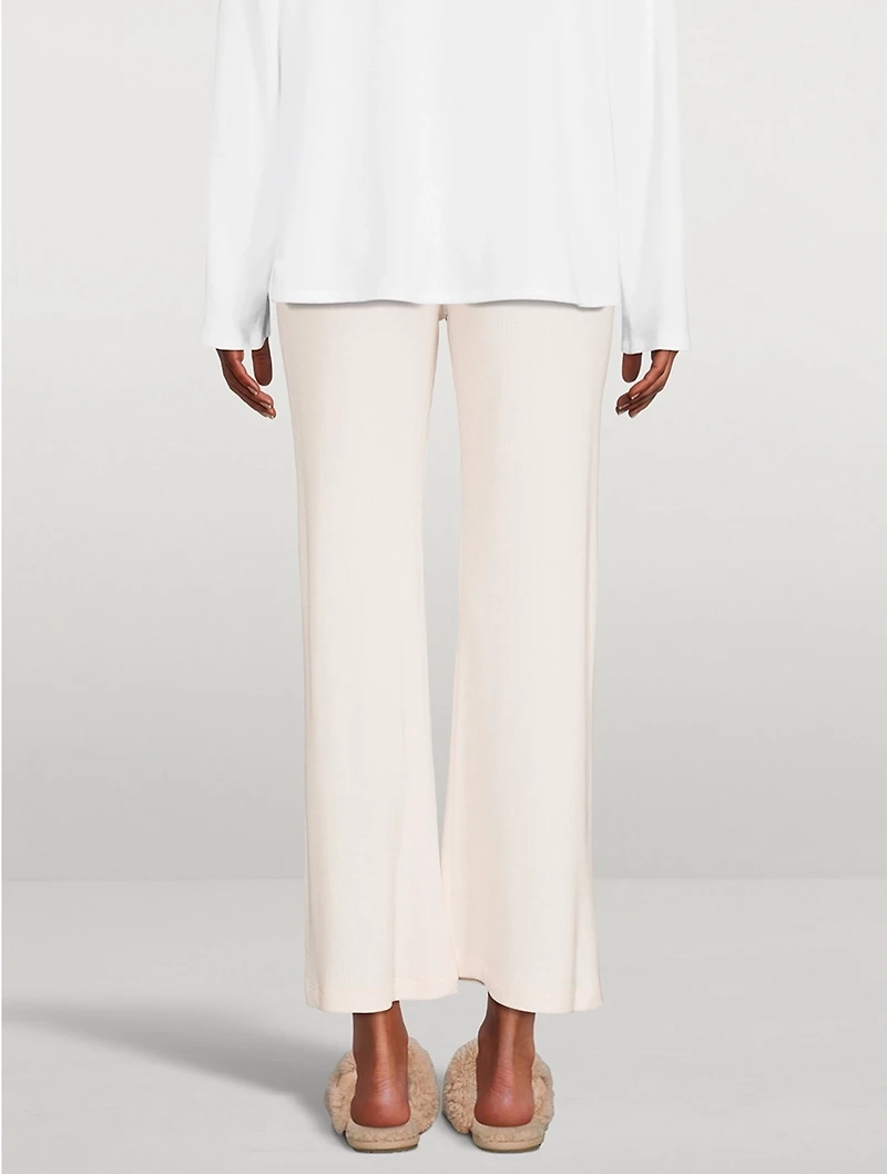 Soleil Baby Thermal Wide-Leg Pants