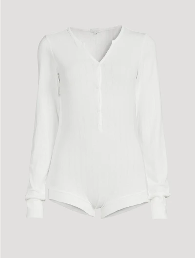Violette Pointelle Romper