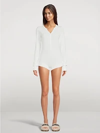 Violette Pointelle Romper