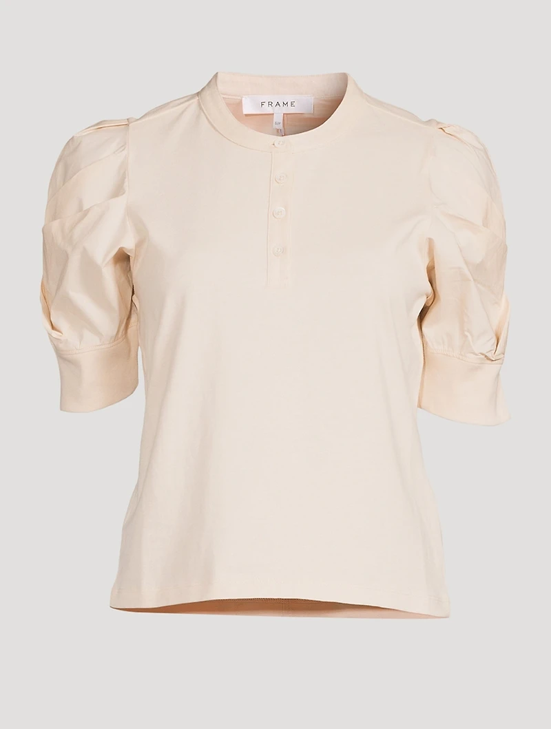 Frankie Henley Puff Sleeve Shirt