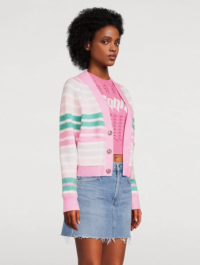 Striped Cardigan