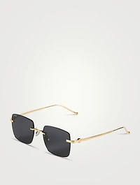 Pasha De Cartier Square Sunglasses