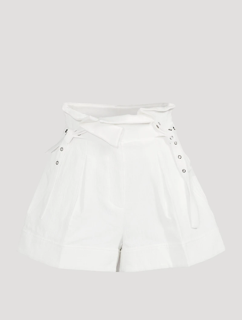 Paper-Bag Shorts