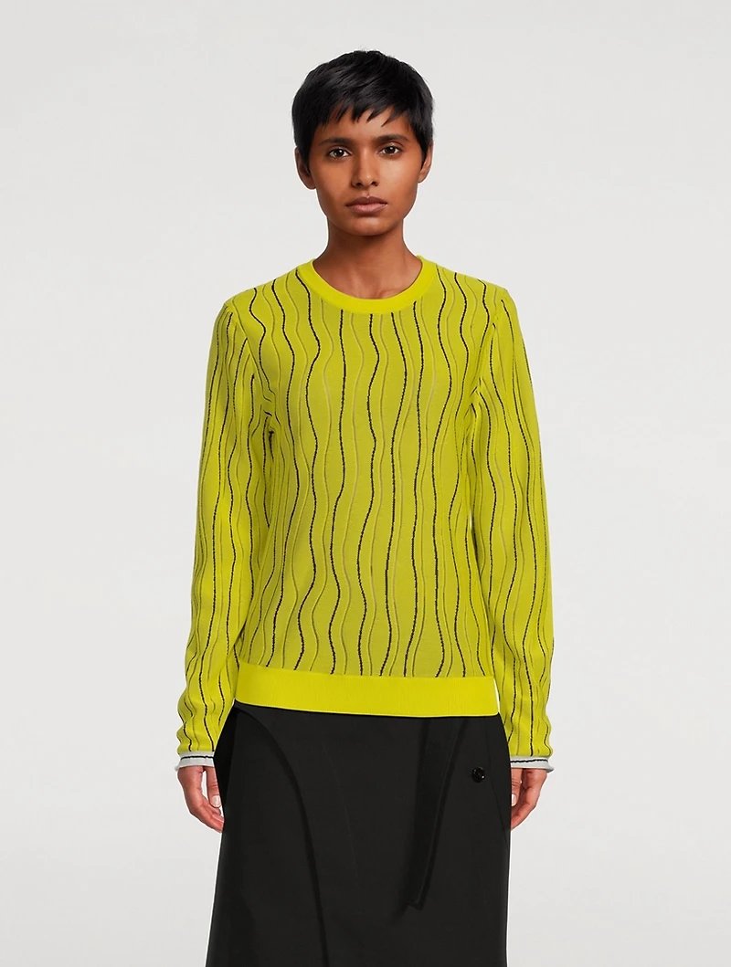 Art Nouveau Jacquard Sweater