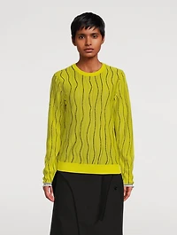 Art Nouveau Jacquard Sweater