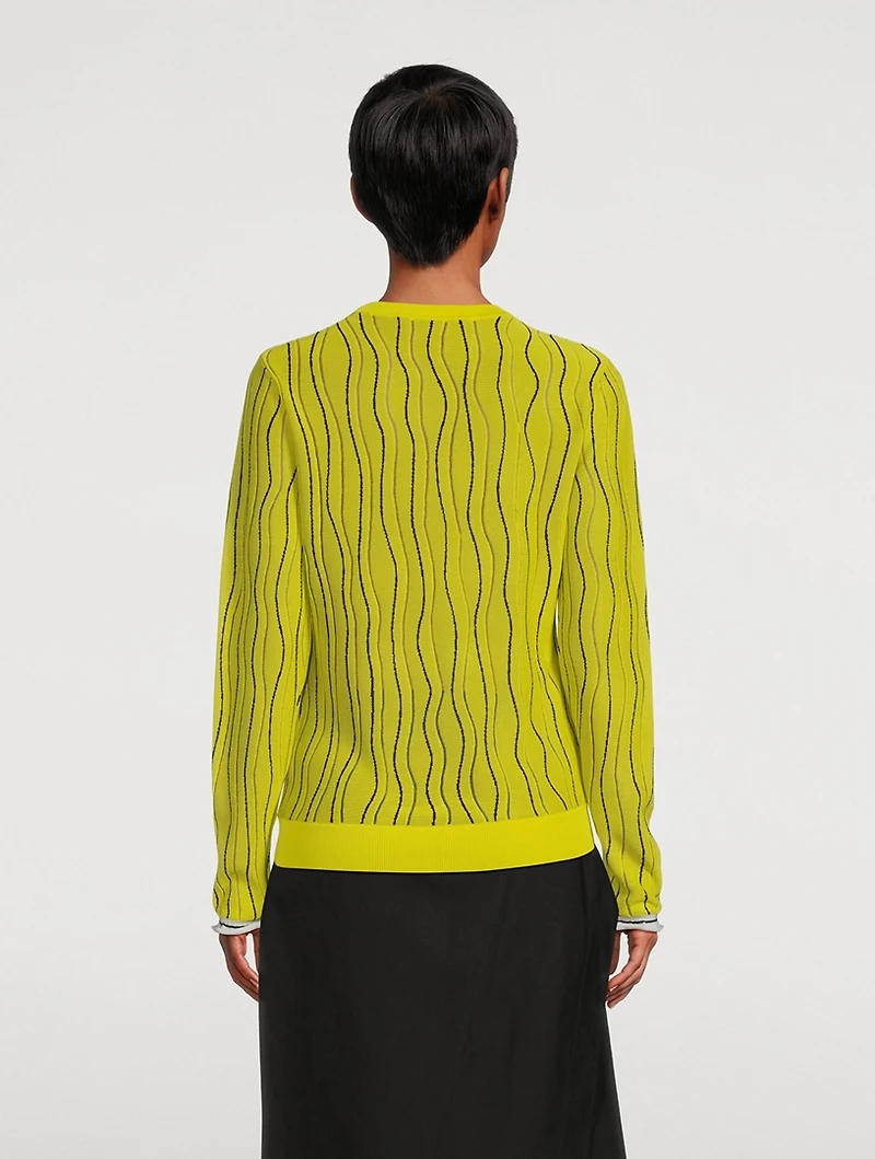 Art Nouveau Jacquard Sweater