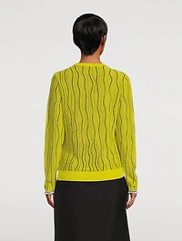 Art Nouveau Jacquard Sweater