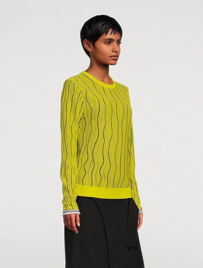 Art Nouveau Jacquard Sweater
