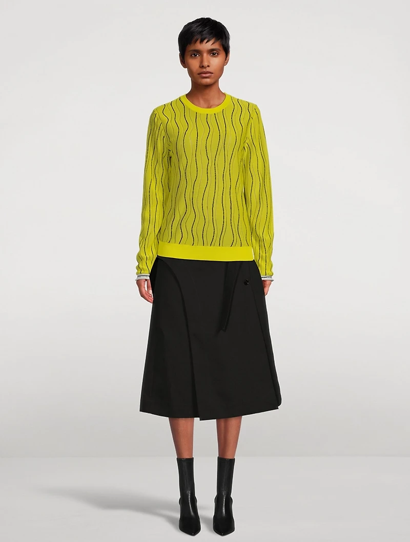 Art Nouveau Jacquard Sweater
