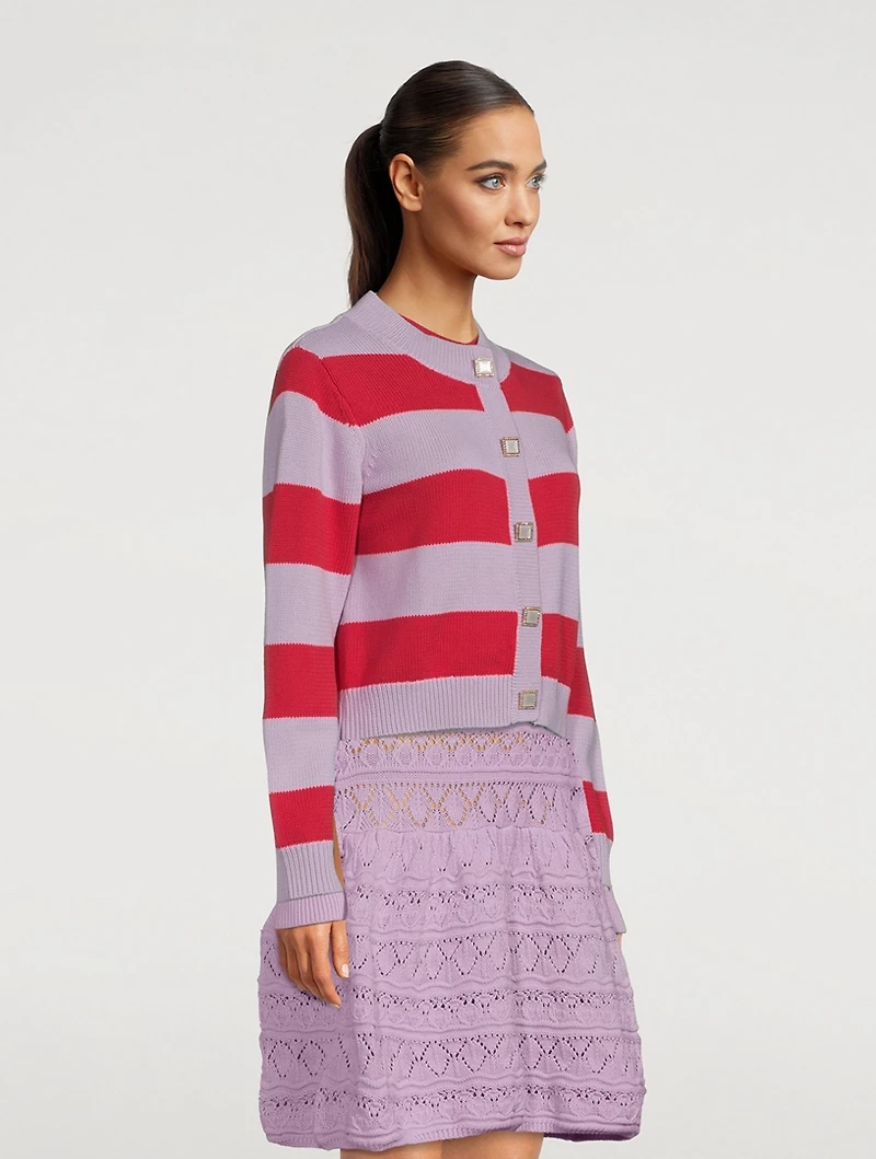 Dee Striped Cardigan
