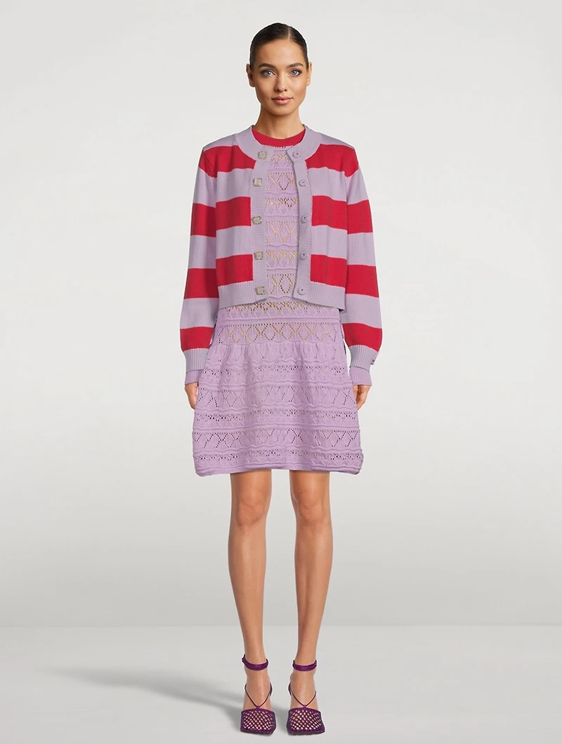Dee Striped Cardigan