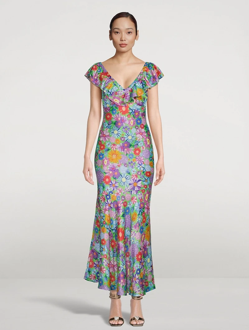 Rex Maxi Dress Floral Print