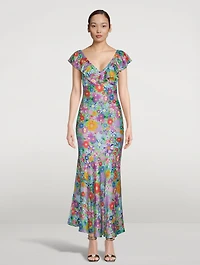 Rex Maxi Dress Floral Print