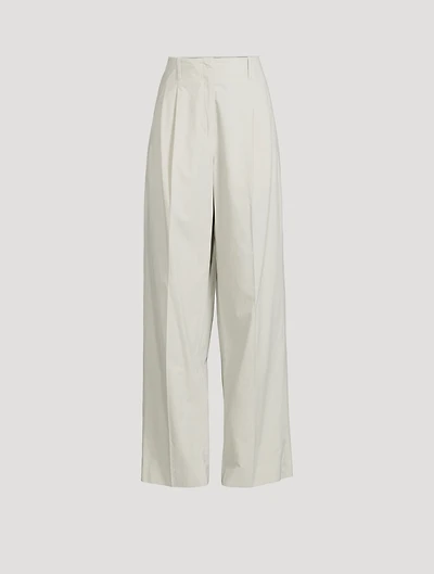 Gaugin Cotton High-Waisted Pants