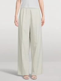 Gaugin Cotton High-Waisted Pants