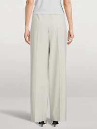 Gaugin Cotton High-Waisted Pants