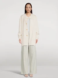 Gaugin Cotton High-Waisted Pants