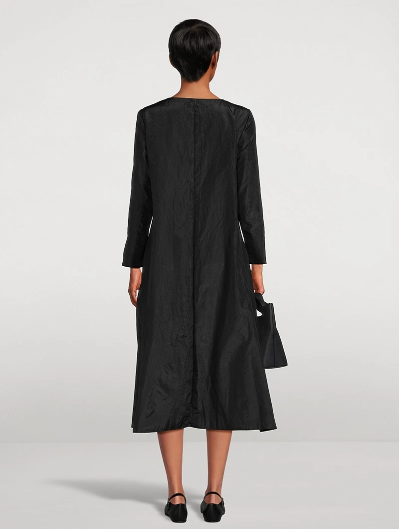 Martha Silk Midi Dress