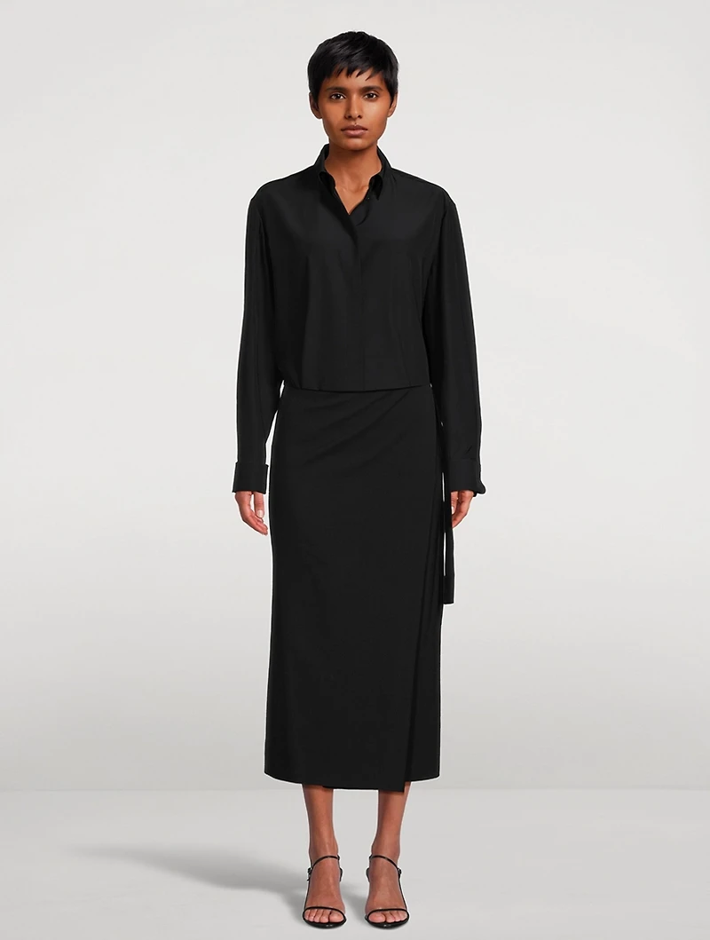 Sisella Silk And Wool Shirt