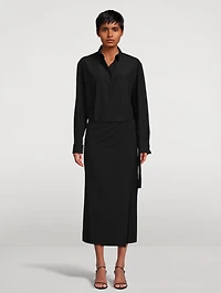 Sisella Silk And Wool Shirt