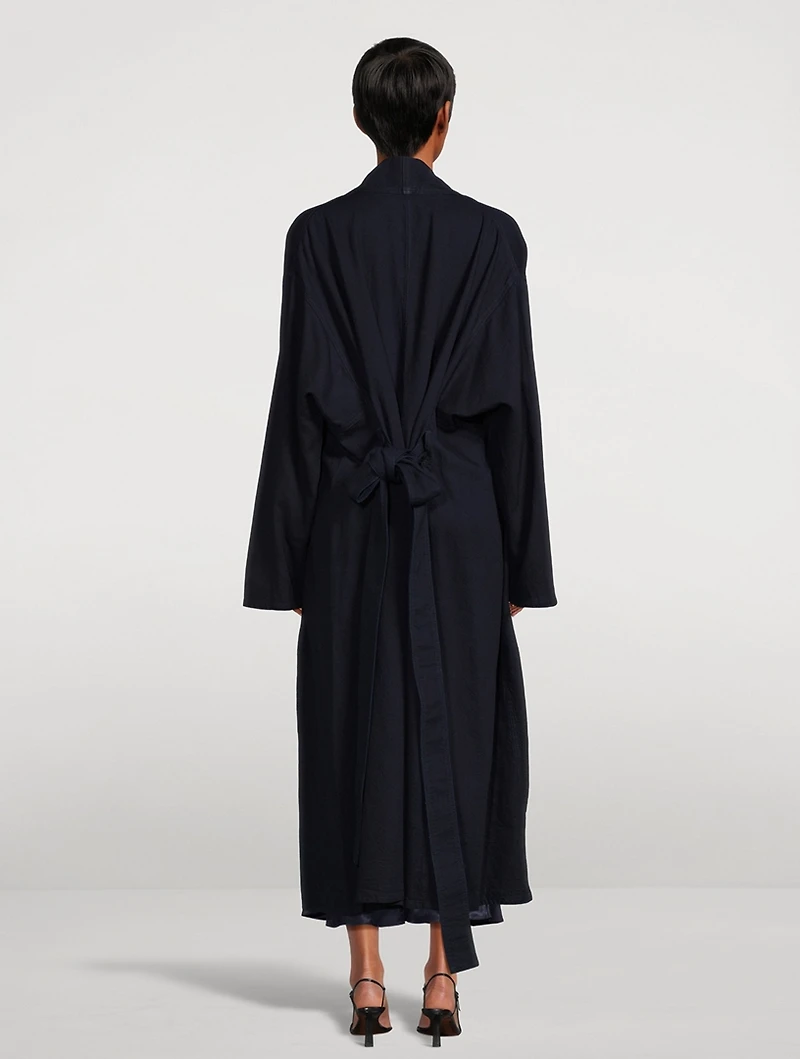 Rimbaud Belted Denim Coat