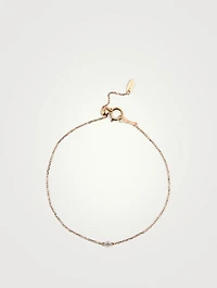 Danaé 18K Rose Gold Bracelet With Diamond